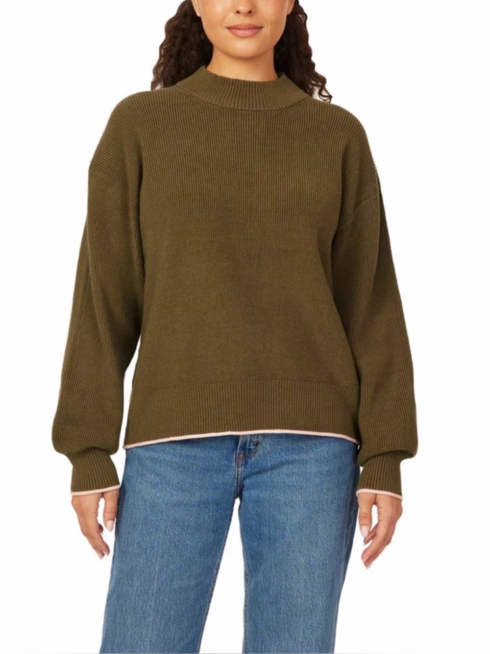 Scotch & Soda Mock Neck Sweater